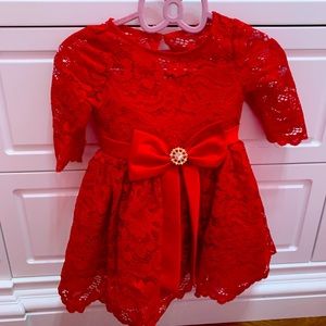 Red Baby Dress